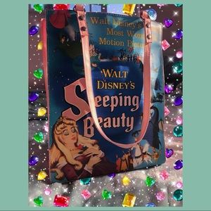 Vintage Baby Pink Disney Sleeping Beauty Purse 💕